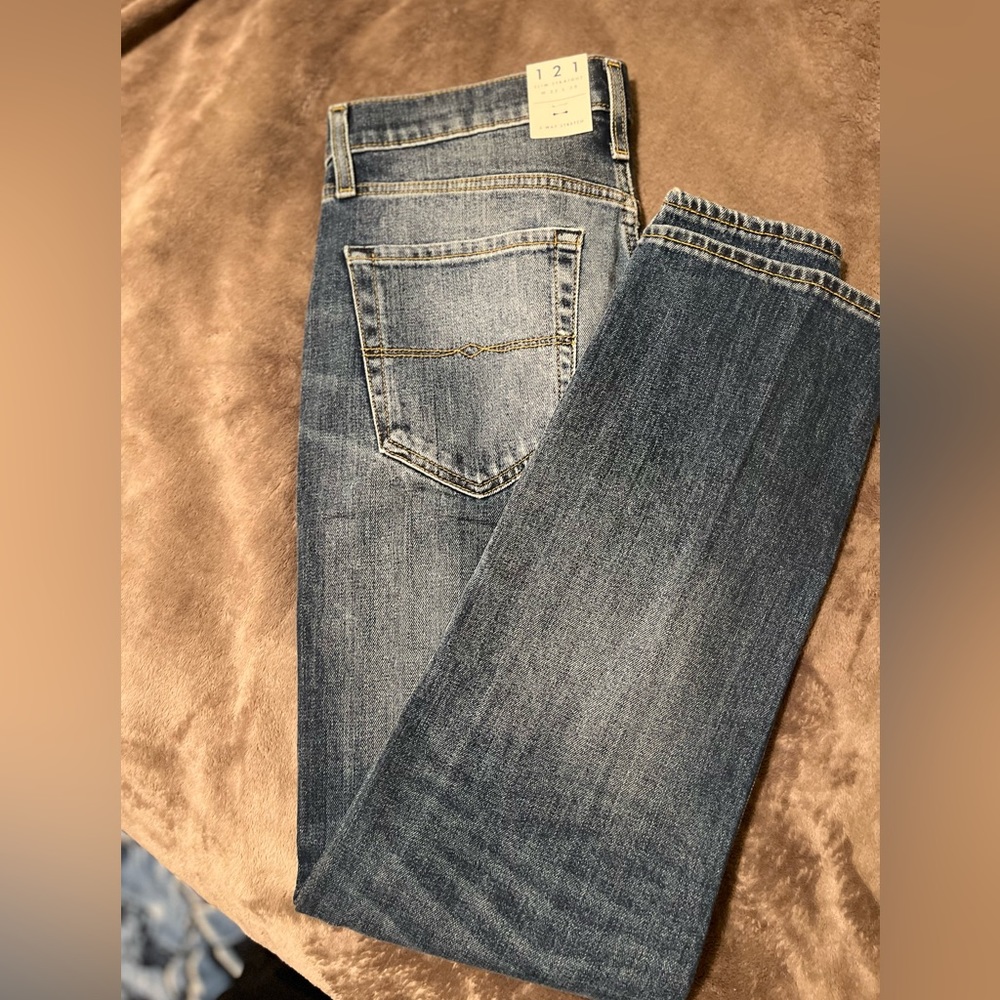 121 Slim straight lucky brand jeans